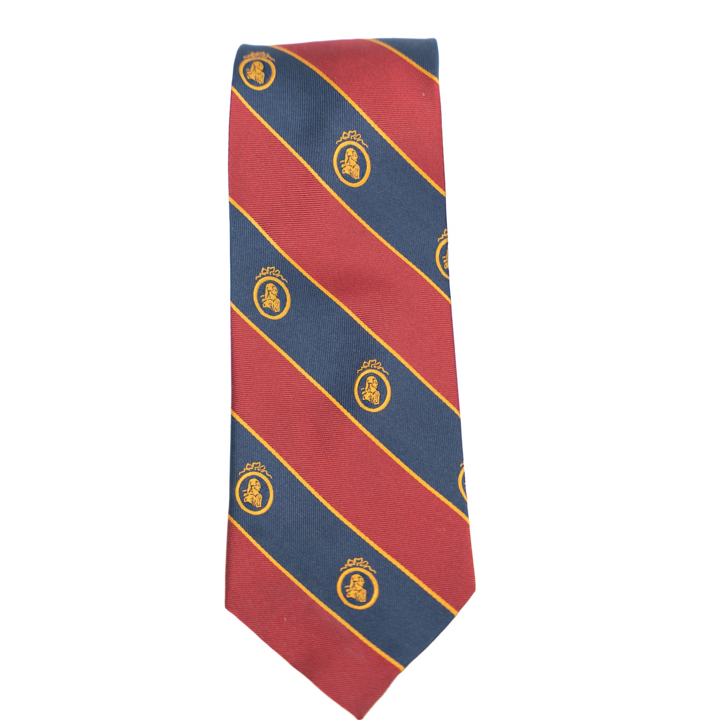 Adam Smith Navy and Red Necktie (LI-3)