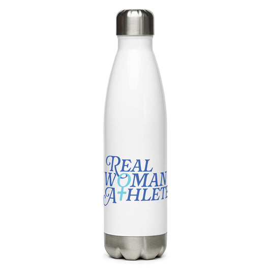 Real Woman Athlete Stainless Steel Water Bottle